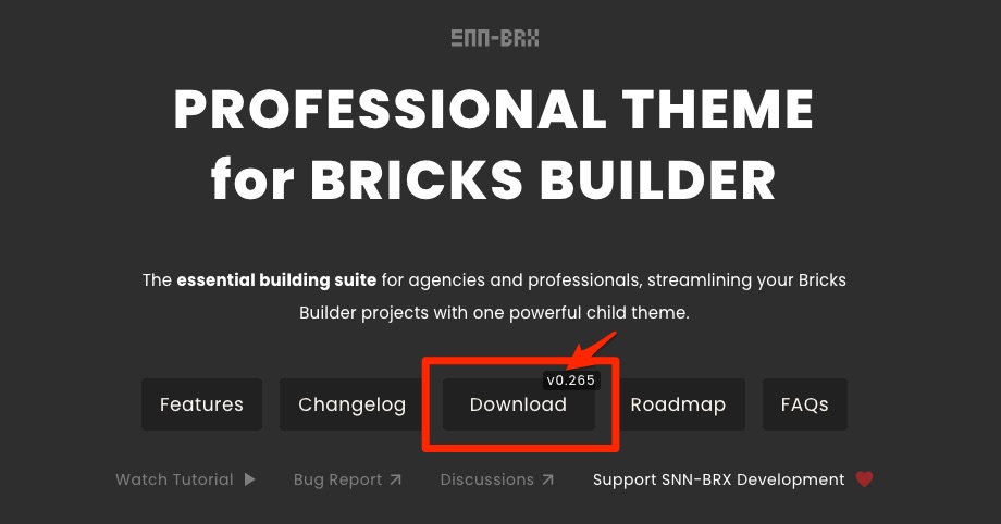 Bricksの無料で使える子テーマ