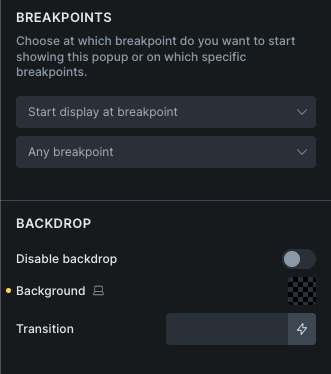 BricksBuilderでポップアップを作成する